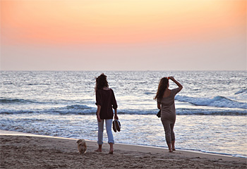 Abendspaziergang am Strand